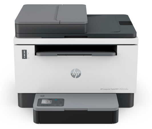 HP Laserjet Tank 2602sdw Mono 3 In 1 print copy scan USB ethernet 10 100bt
