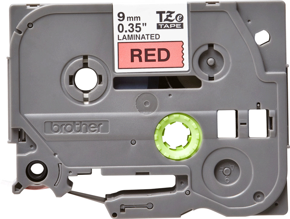 Brother Laminated Tape 8m x 9mm Black On Red – view 4