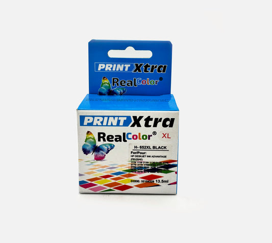 Real Color Compatible HP 652xl Black Ink Adavantage (558 Pages)