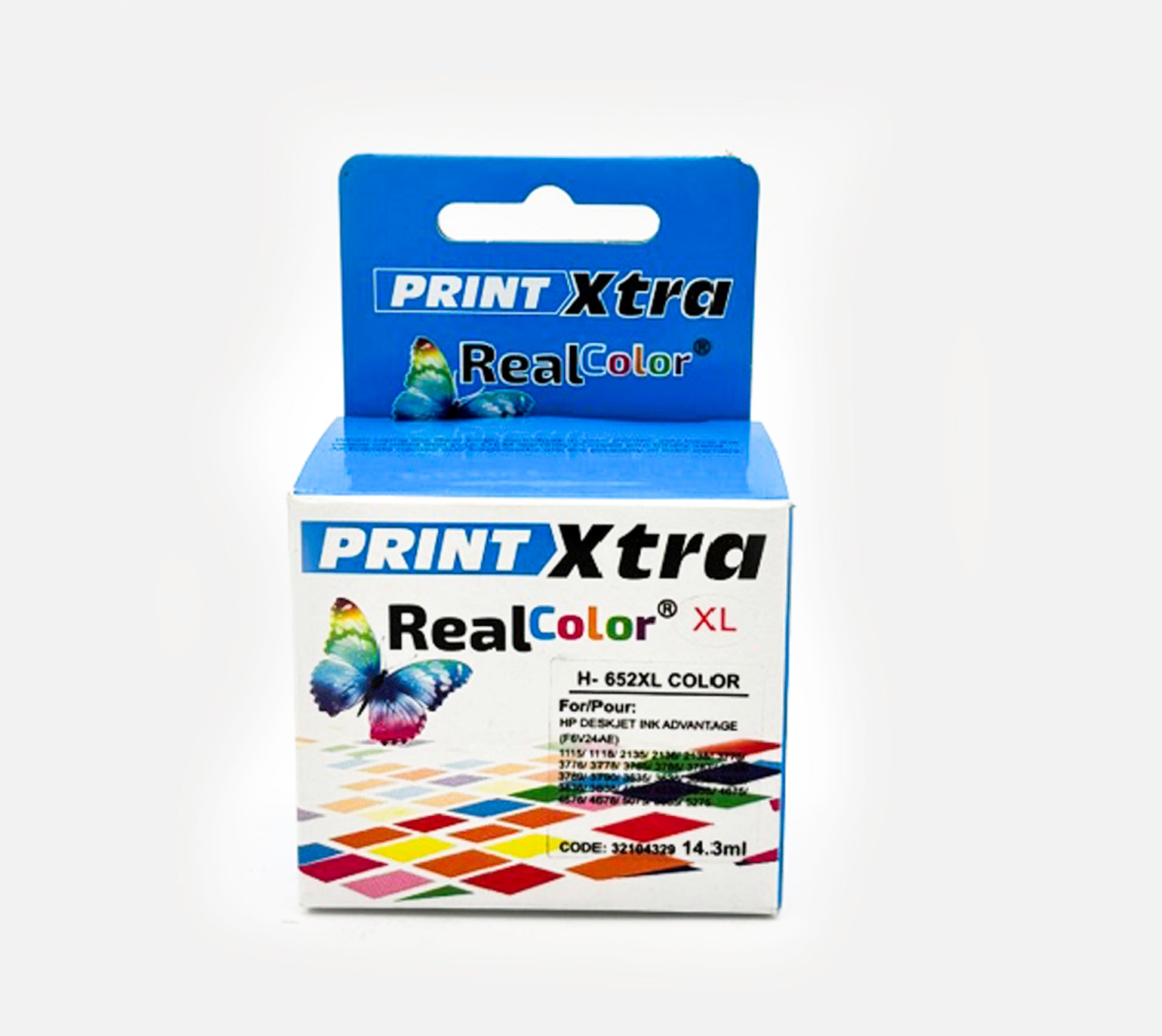 Real Color Compatible HP 652xl Colour Ink Cartridge (418 Pages)