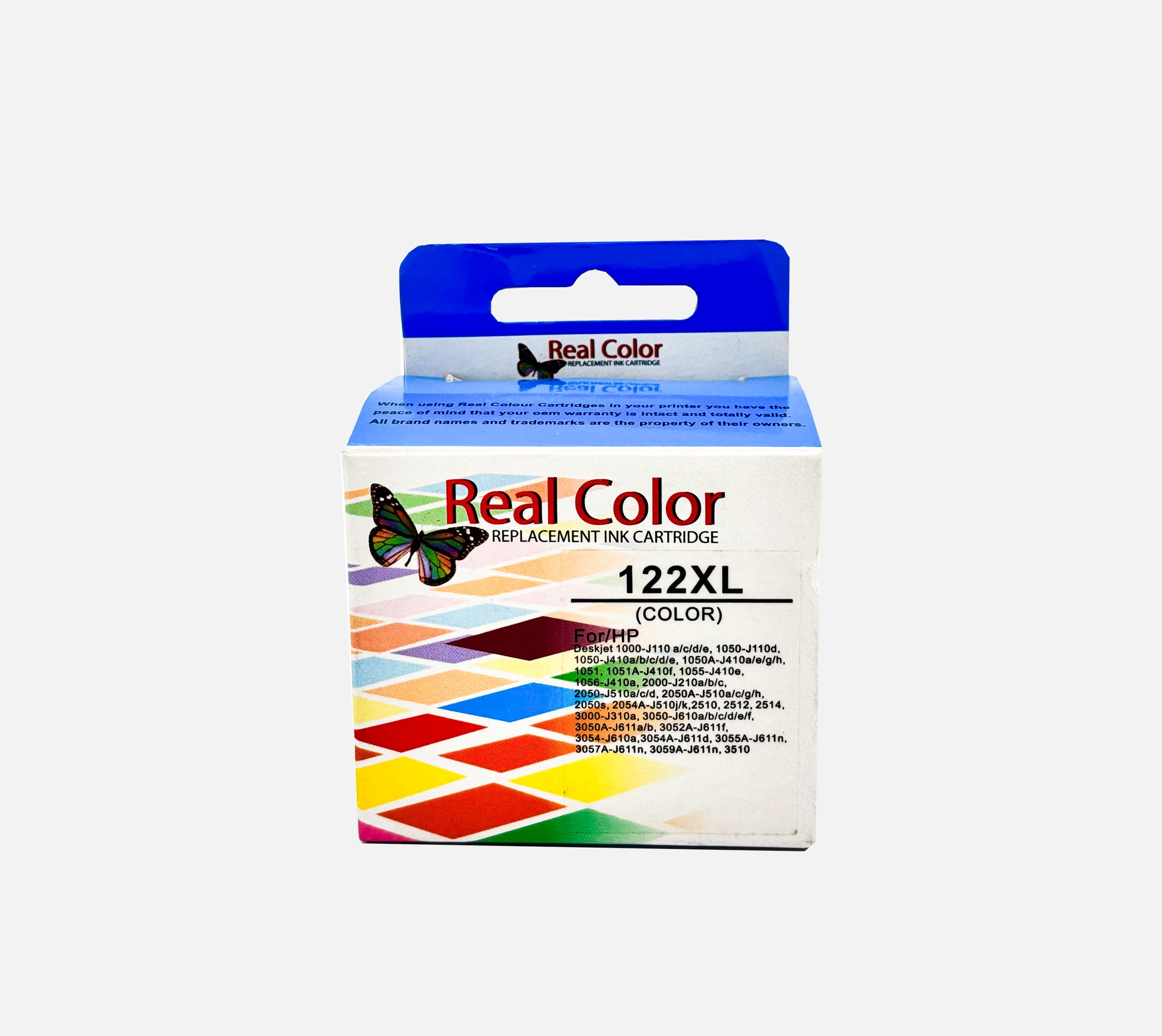 Real Color Compatible HP 122 Xl Colour Ink Cartridge (499 Pages)
