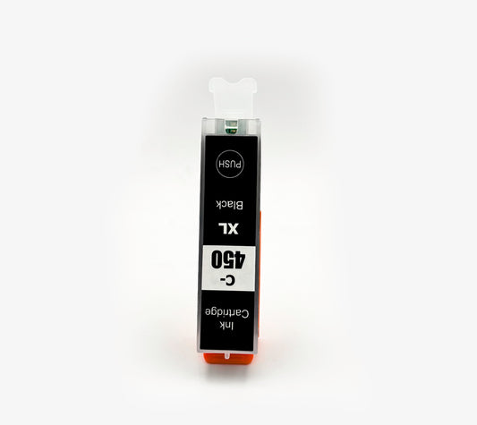 Real Color Compatible Canon 450xl Black