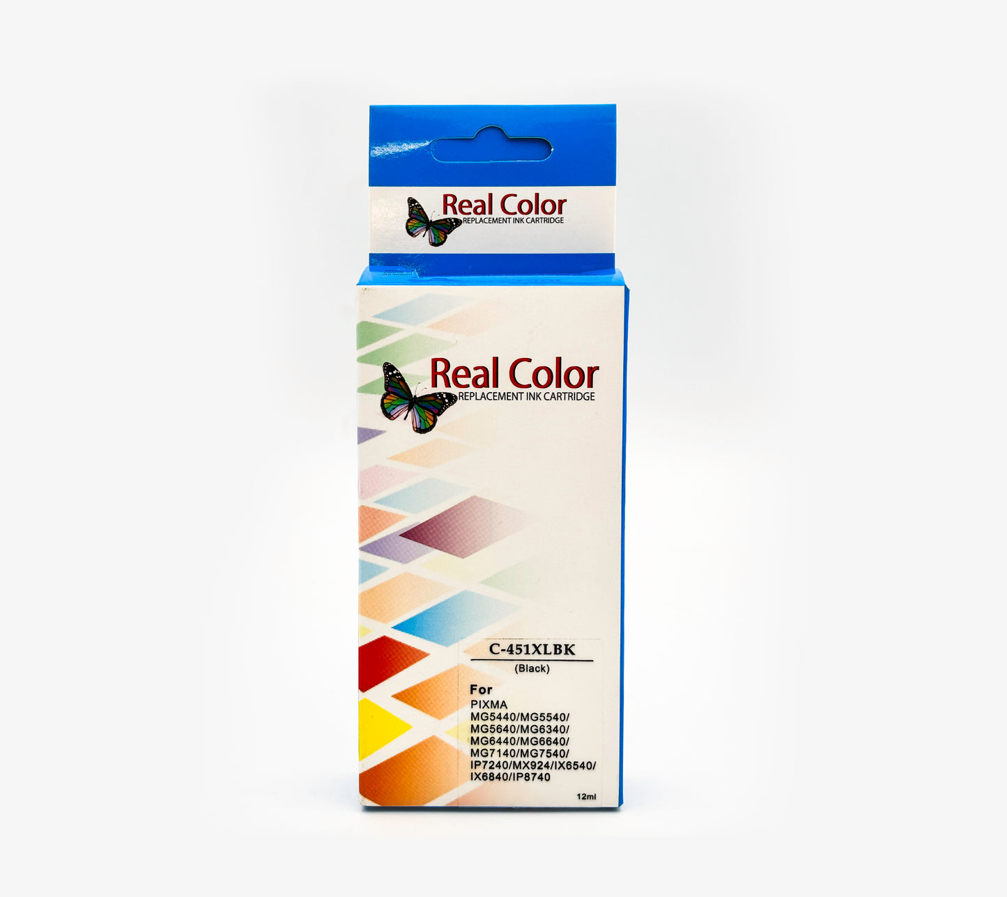 Real Color Compatible Canon 451xl Black