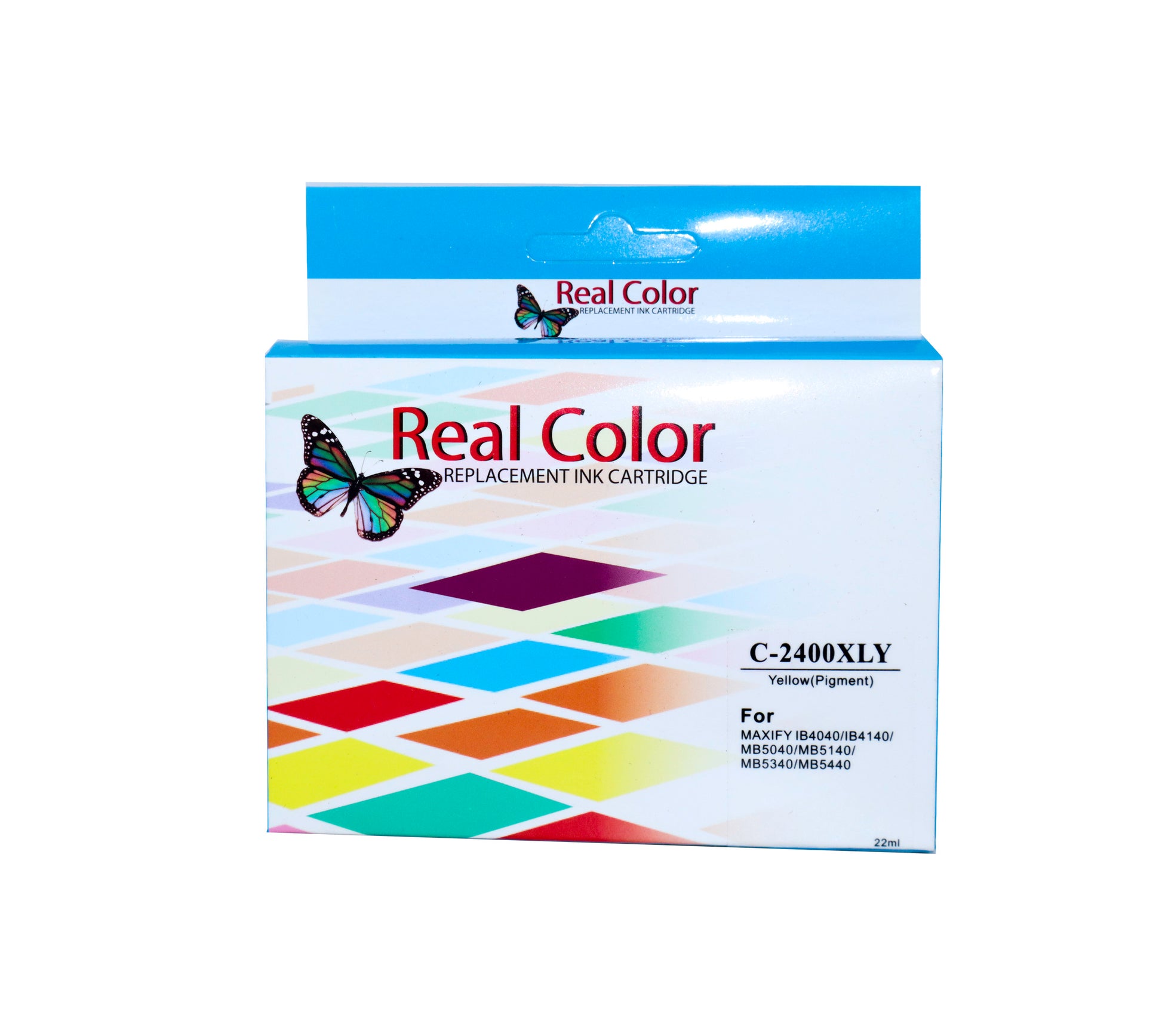 Real Color Compatible Canon Yellow Pgi 2400xly Ib4040 Mb5040 Mb5344