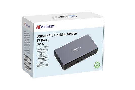 Verbatim USB-C Pro Docking Station 17 Port CDS-17 – view 3