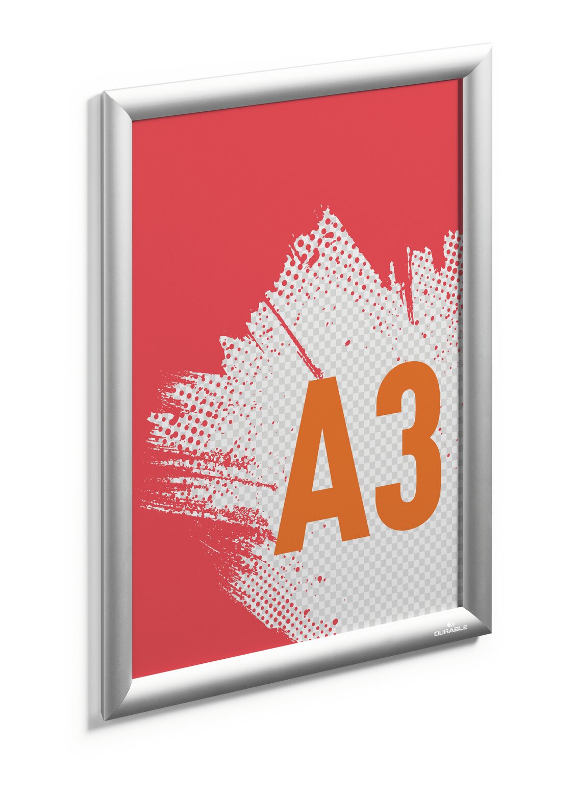 Durable Snap Frame Aluminium A3 Silver