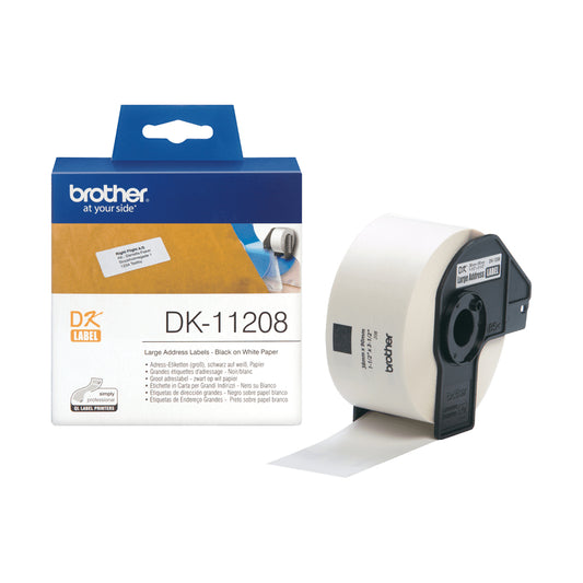 Brother Large Address Label 38mm x 90mm 400 Labels Per Roll