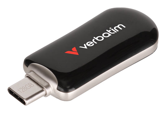 Verbatim Plectra USB-C Flash Drive Black 128GB – view 2