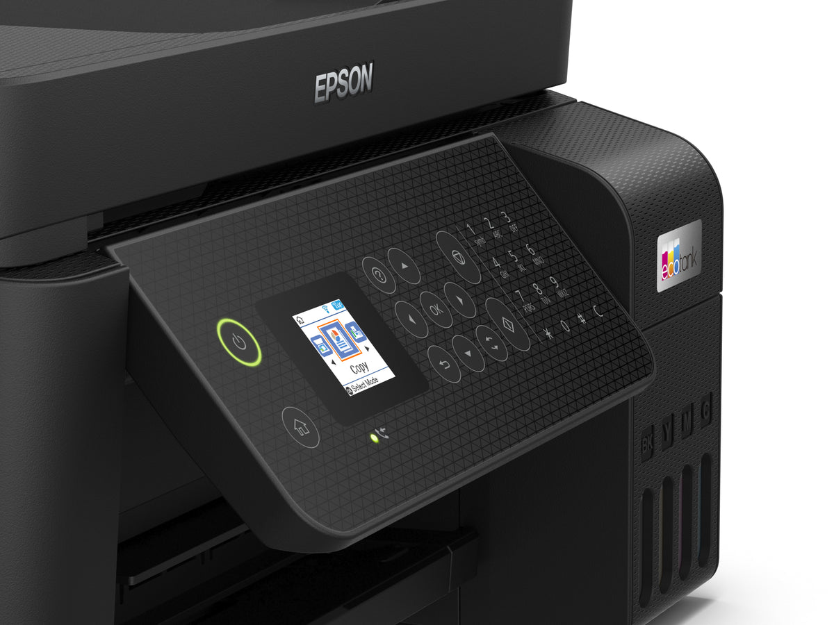 Epson A4 Ecotank Colour 4 in 1 Printer with Wi-Fi Direct Ethernet and Adf – view 6