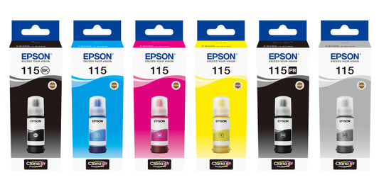 Epson 115 Ecotank Grey Ink Bottle – view 2