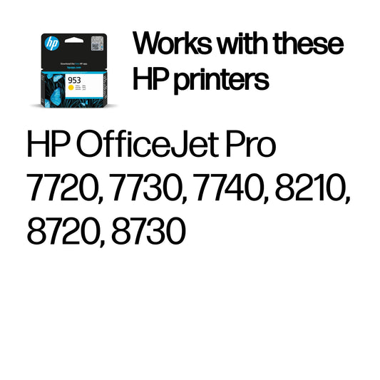HP 953 Original Yellow Ink Cartridge – view 2