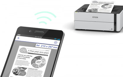 Epson A4 Ecotank Mono Printer With WiFi And Duplex Printing – view 6