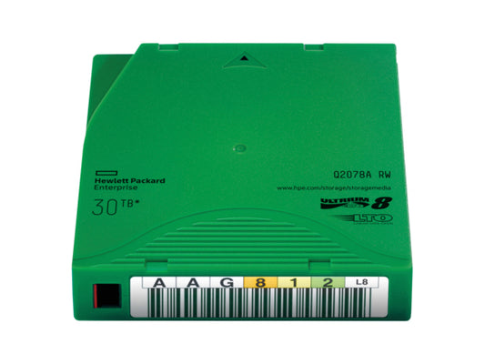 HPe LTO-8 30TB Rw Data Cartridge – view 2