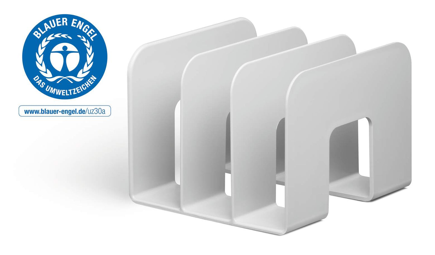 Durable Catalogue Stand Eco Pack Of 2 Grey