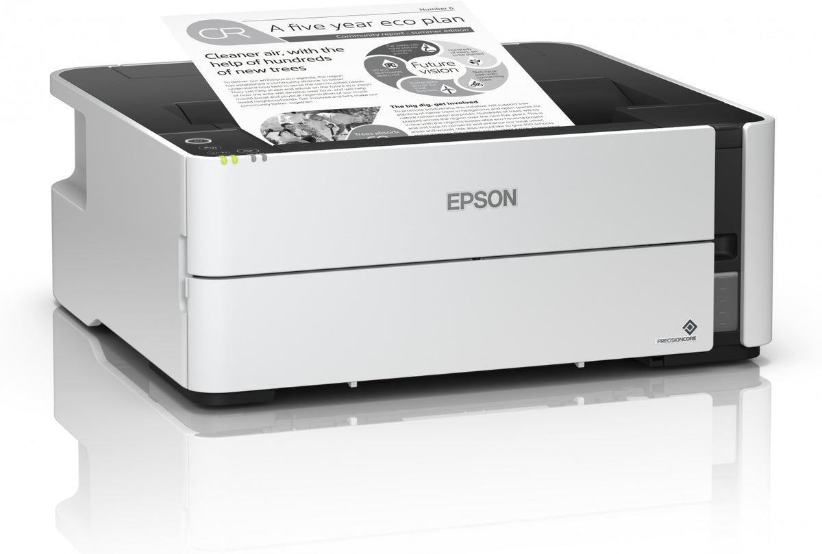 Epson A4 Ecotank Mono Printer With WiFi And Duplex Printing – view 2