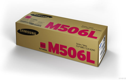 Samsung Clt, M506L H, Yield Original Magenta Cartridge – view 2
