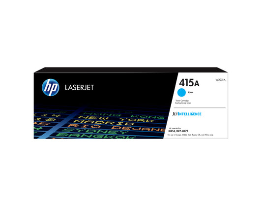 HP 415A Original Cyan Laserjet Toner Cartridge