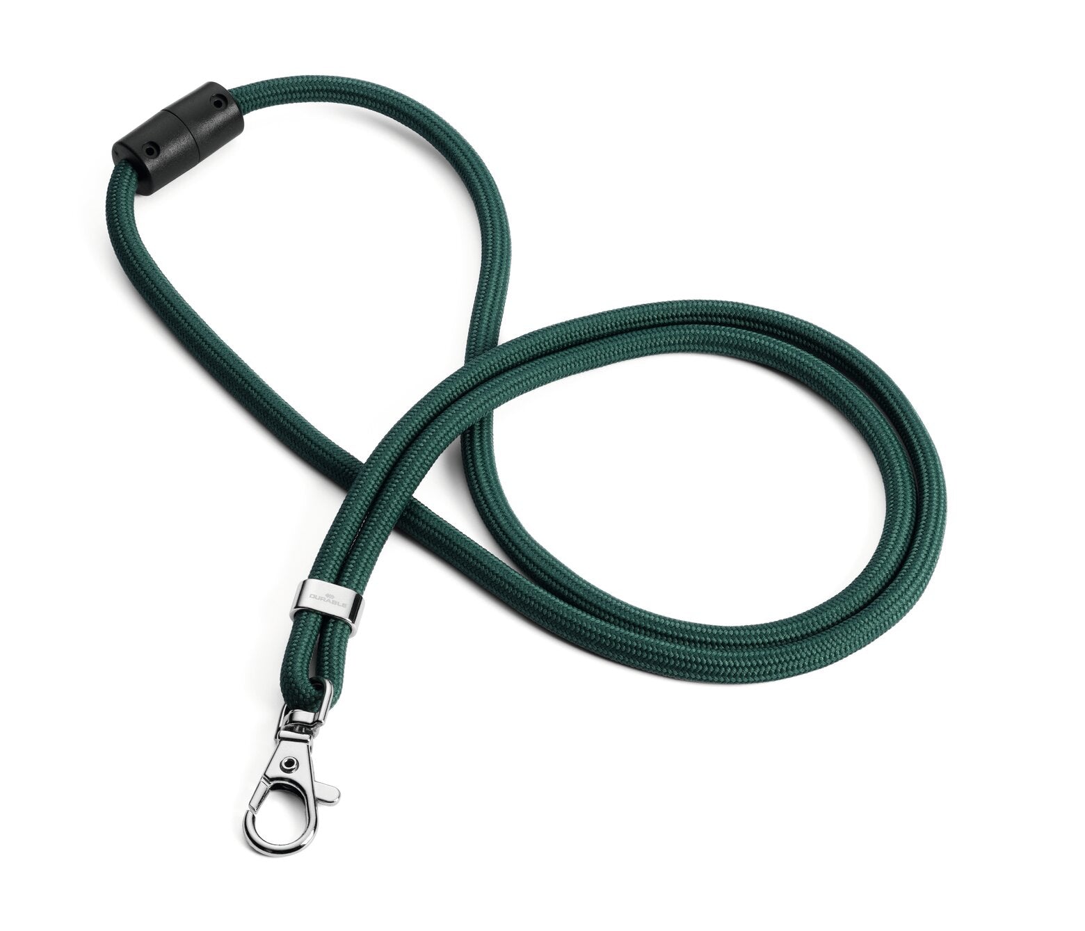 Durable Textile Layard Rpet With Carabiner Green (10 Pack)
