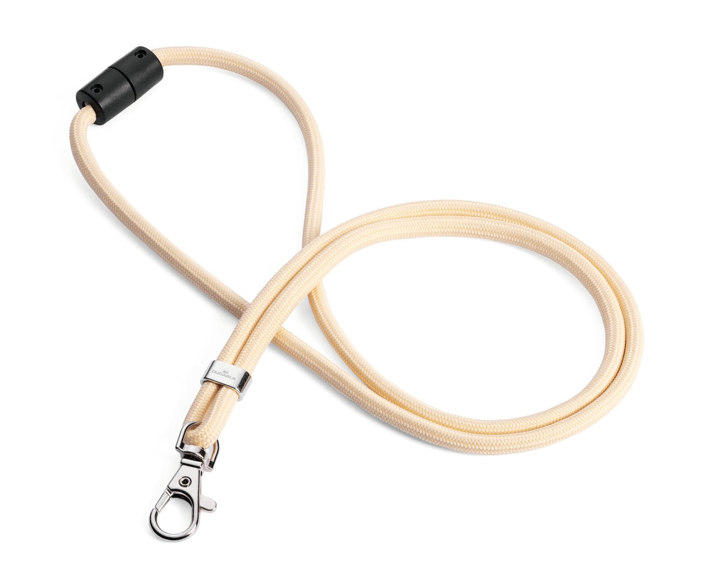Durable Textile Layard Rpet with Carabiner Beige (10 Pack)