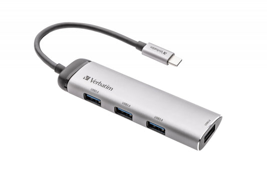 Verbatim USB-C™ Multiport Hub 4-PORT USB 3.2 Gen 1 Type A