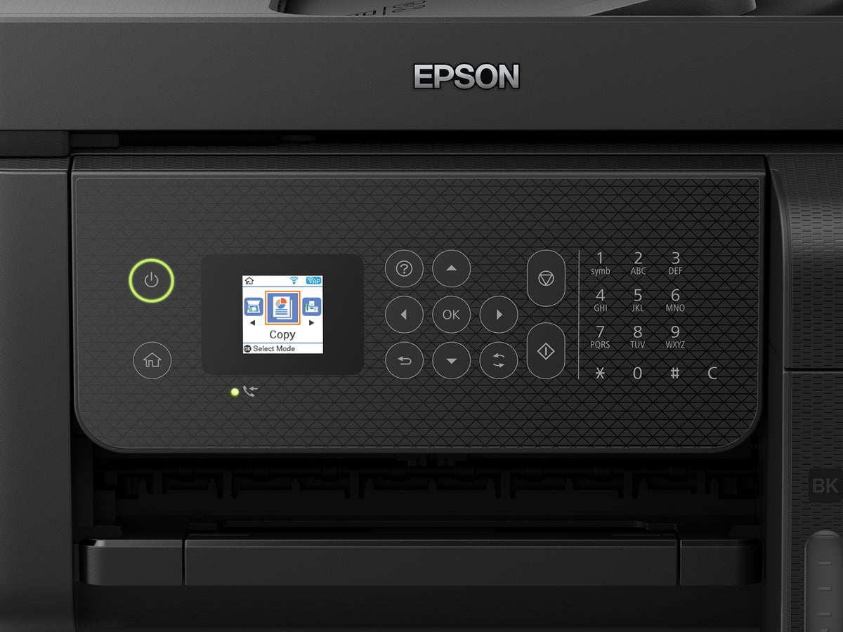 Epson A4 Ecotank Colour 4 in 1 Printer with Wi-Fi Direct Ethernet and Adf – view 5
