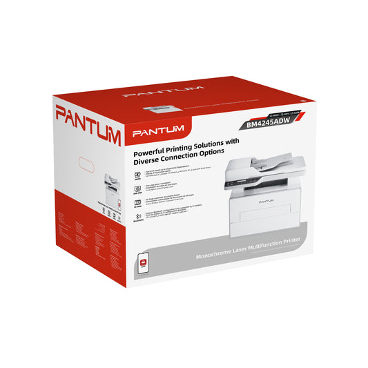 Pantum Bm4245adw A4 Mono 3 in 1 Laser Printer Print scan copy Adf WiFi Network Duplex 33ppm