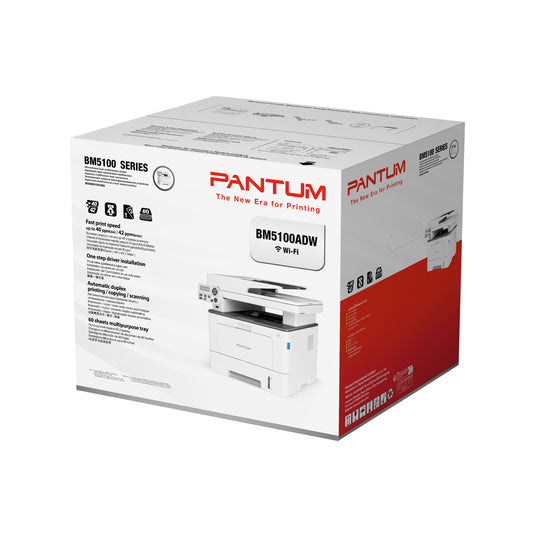 Pantum Bm5100adw A4 Mono 3 In 1 Laser Printer Print scan copy WiFi Network Duplex 40ppm
