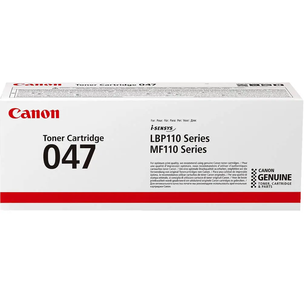 Canon 047 Toner Cartridge For Mf113w- 1600 Page Yield