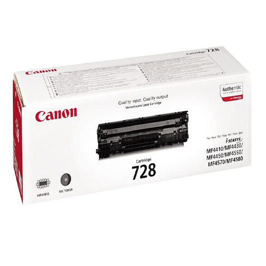 Canon C728 Black Toner Mf4410 Mf4430 Mf4450 Mf4550d Mf4570dn
