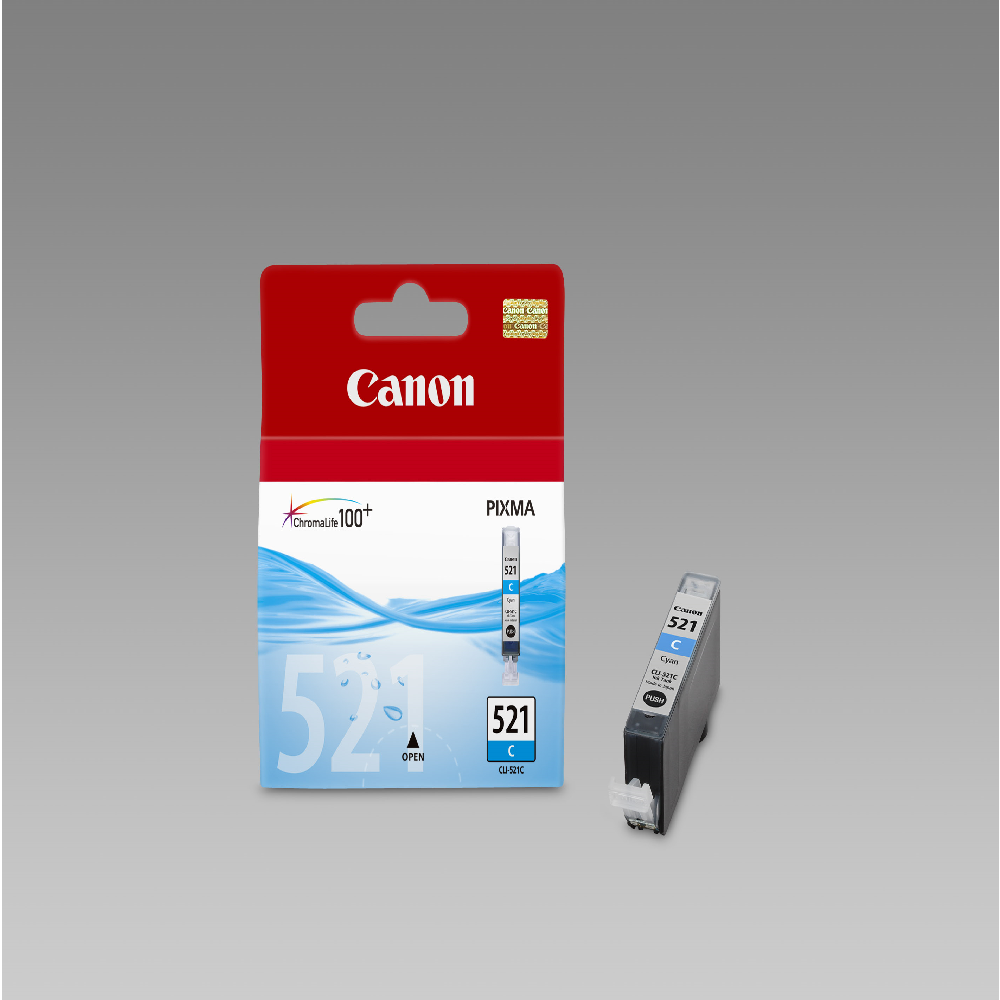 Canon Cli-521 Cyan-ip3600 4600 mp540 620 630 980
