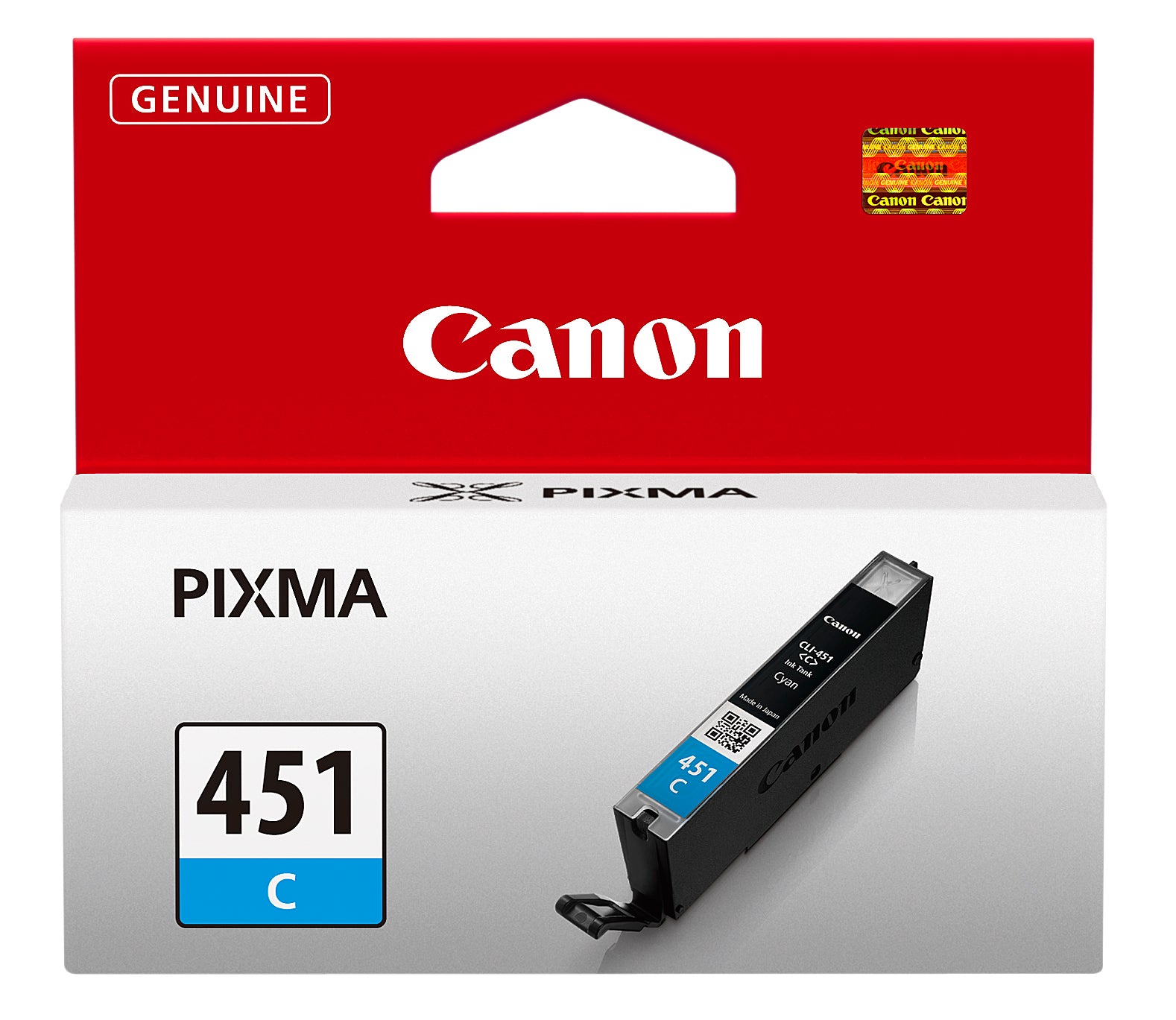Canon Cli-451 Cyan Ink Cartridge For Ip7240 Mg5440 Mg630 (304 Page Yield)