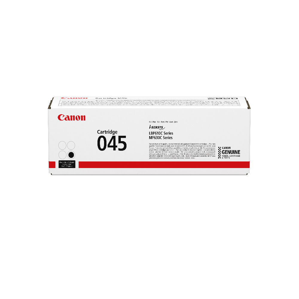 Canon Crg-045 Black Toner Catridge Lbp 61x Series And Mf63x Series ( 1400 Page Yield )