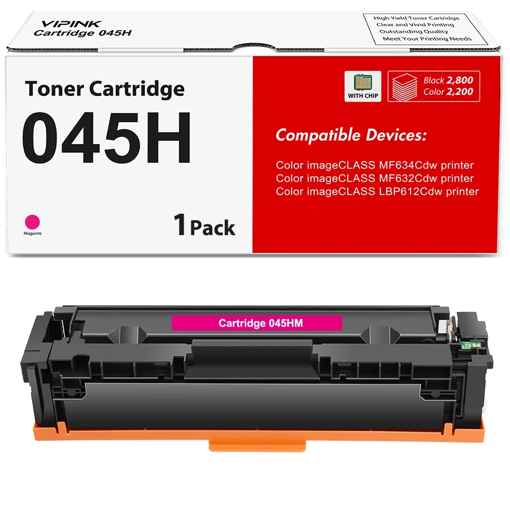 Canon Crg-045 High Capacity Magenta Lbp 61x Series And Mf63x Series 2200 Page Yield