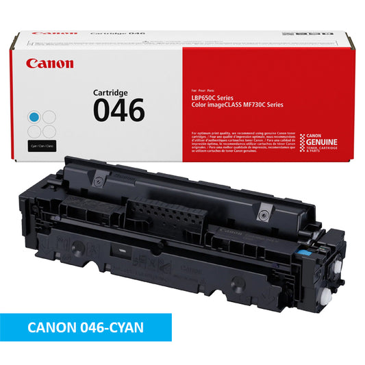 Canon Crg-046 Cyan Toner Catridge ( 2300 Page Yield )