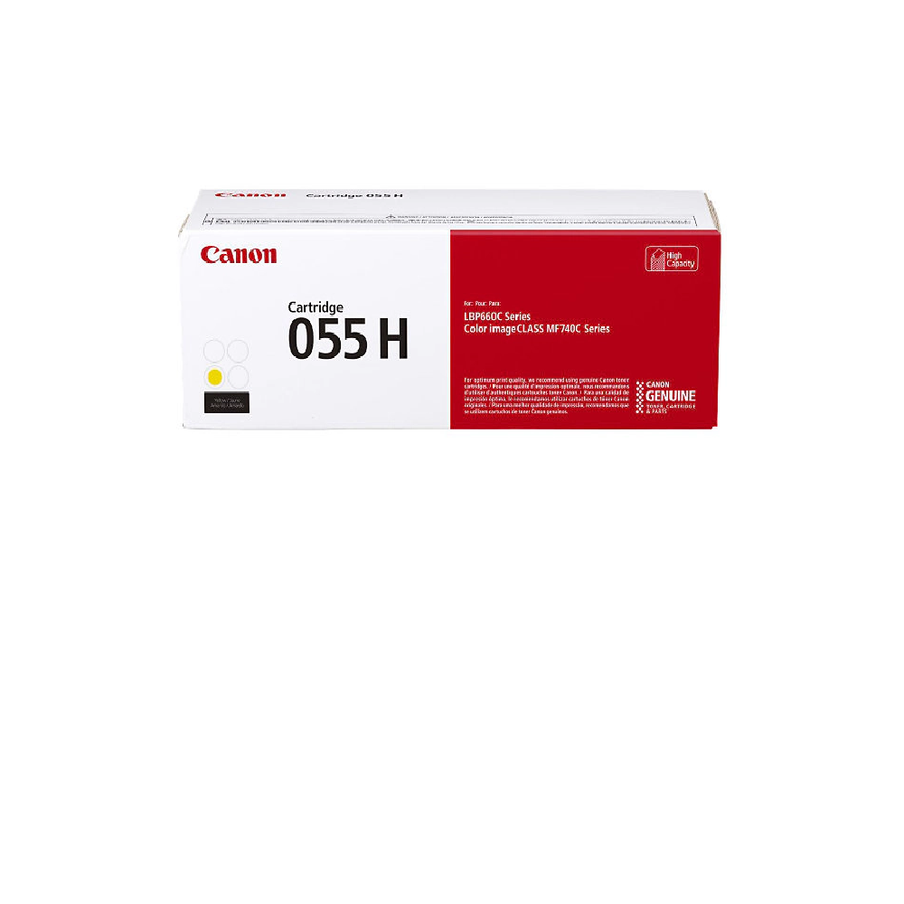 Canon Crg-055 High Capacity Yellow Lbp65x Series Mf73x Mf74x Series Approx 5900 Pages
