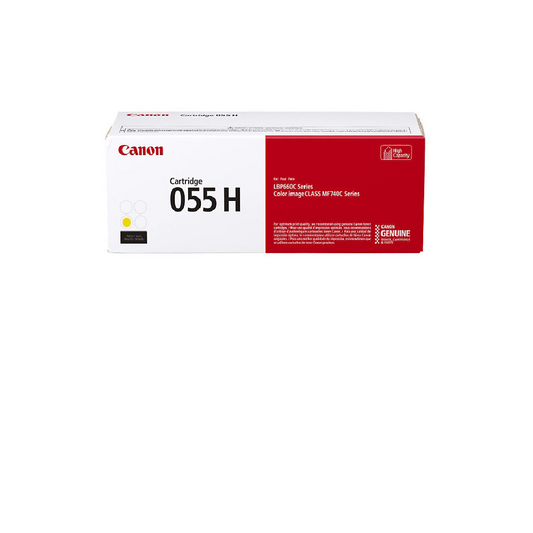 Canon Crg-055 High Capacity Yellow Lbp65x Series Mf73x Mf74x Series Approx 5900 Pages