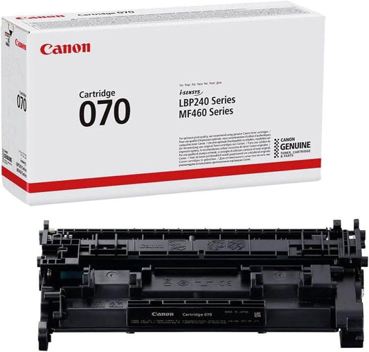 Canon Crg-070 Black Toner Cartridge Yield 3000