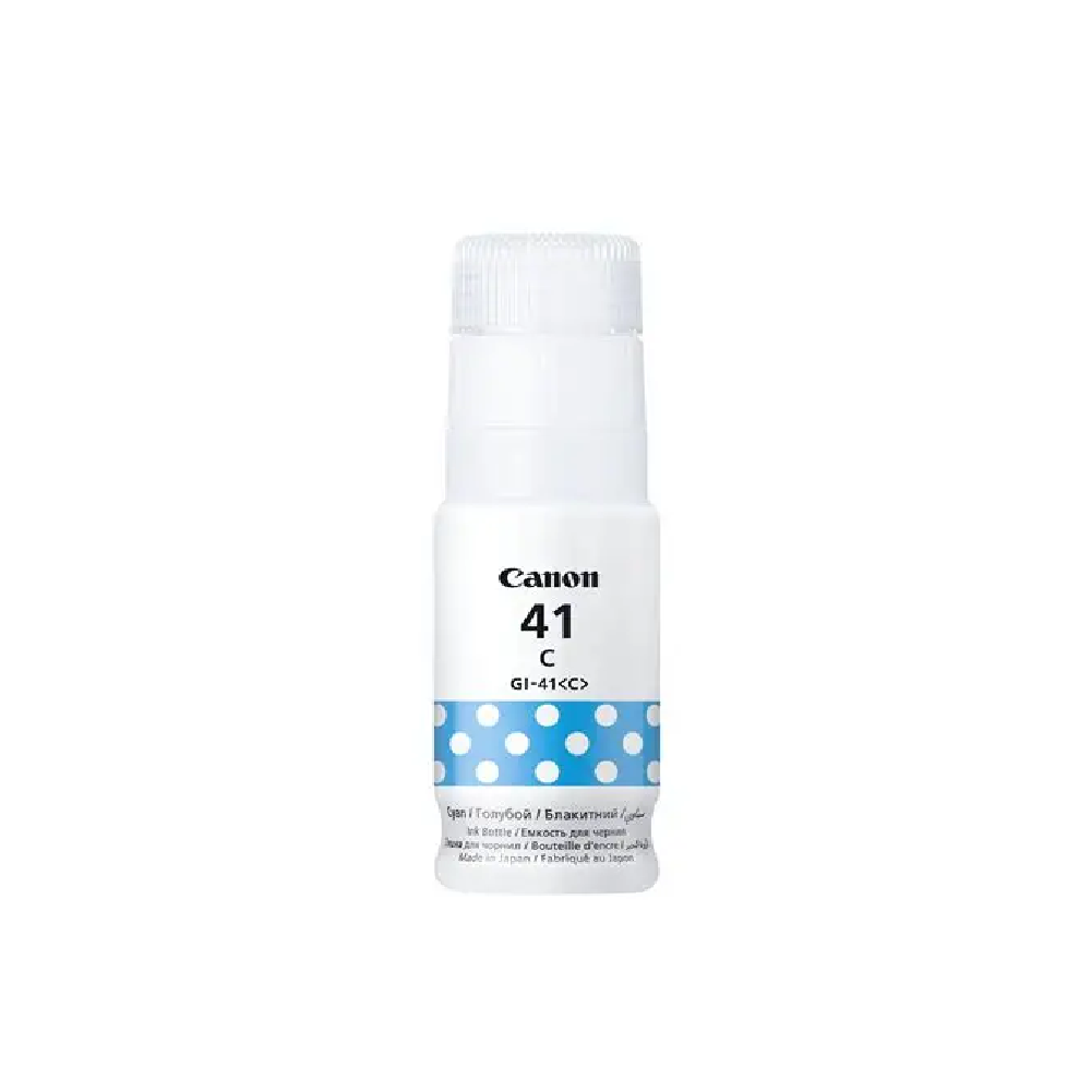 Canon Gi-41 Cyan Ink Bottle - 7700 Page Yield