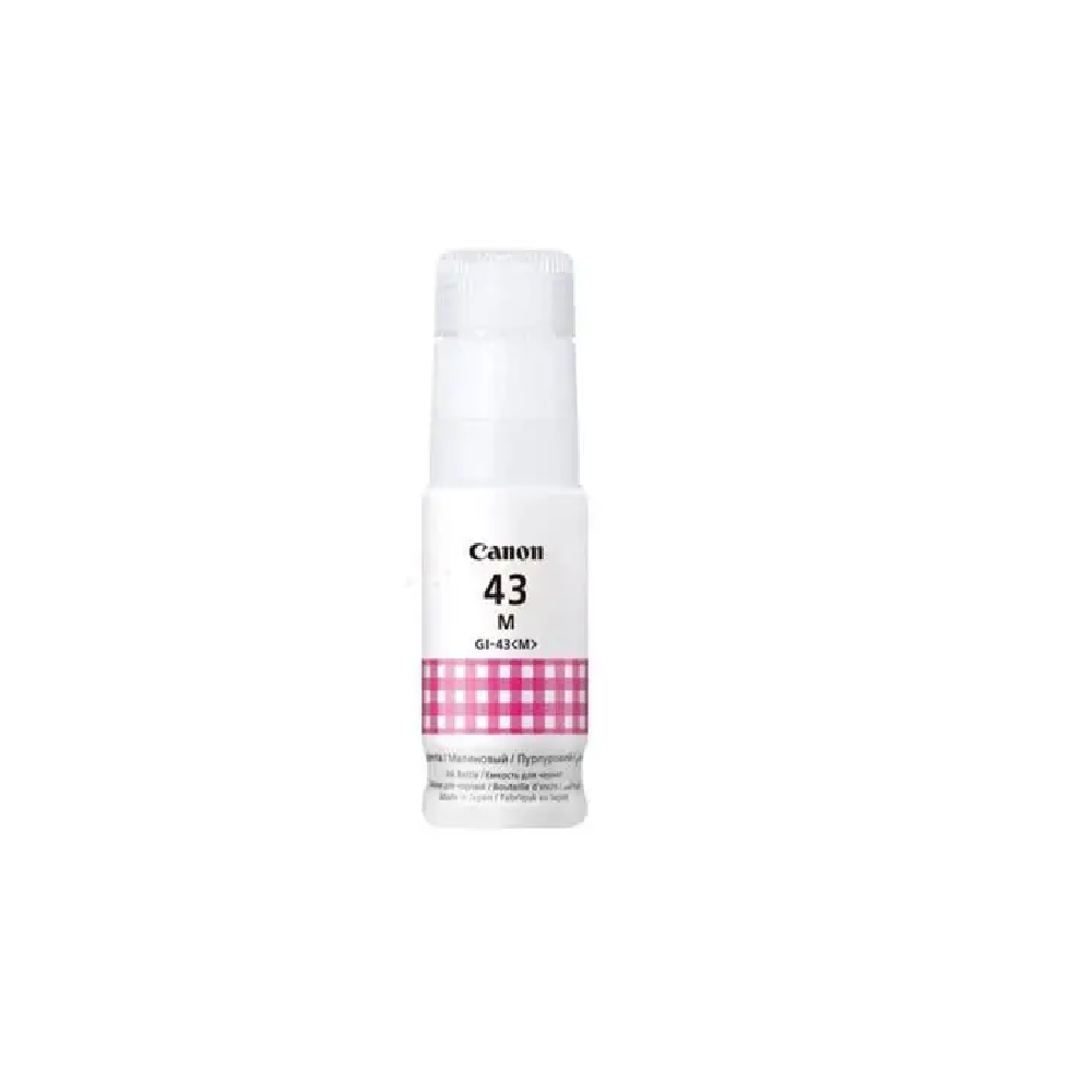 Canon Gi-43 Magenta Ink Bottle For G540 G640 - Yield Of 3 700 A4 Colour Or 3 800 4 X 6 Photos