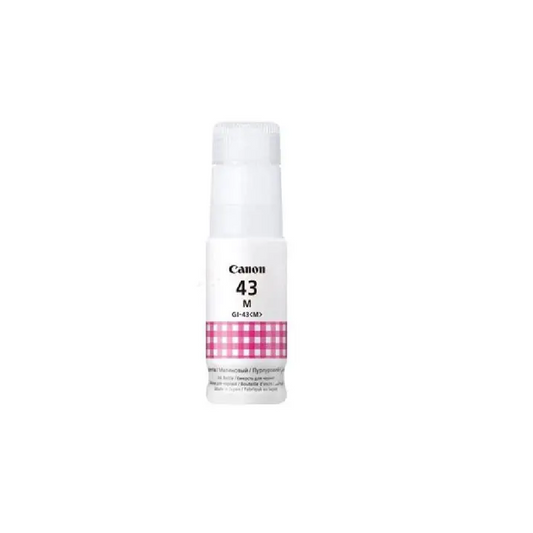 Canon Gi-43 Magenta Ink Bottle For G540 G640 - Yield Of 3 700 A4 Colour Or 3 800 4 X 6 Photos