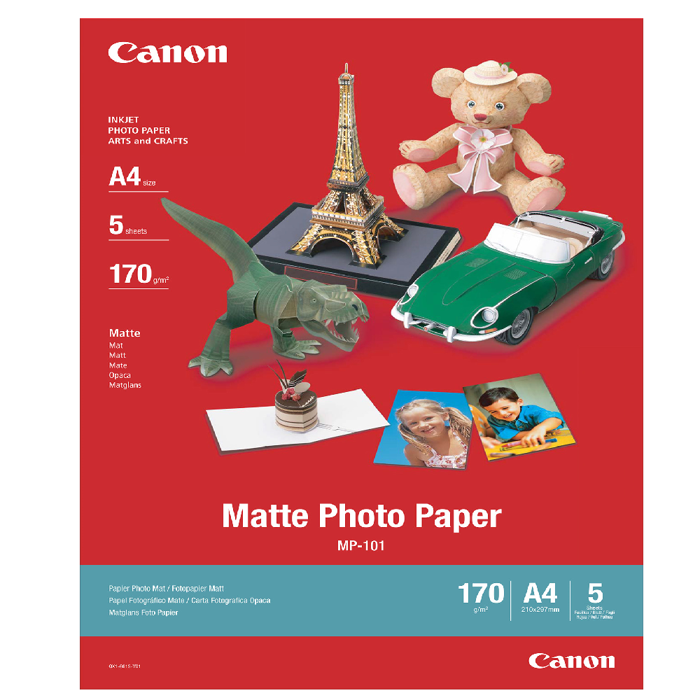 Canon Media Mp-101 A4 (5 Sheets )