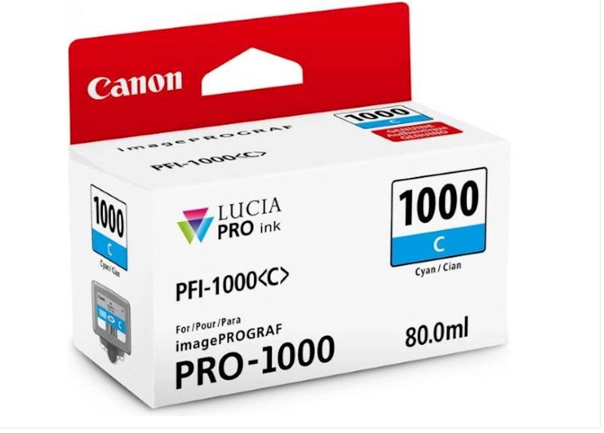 Canon Pfi-1000 Ink Tank Cyan