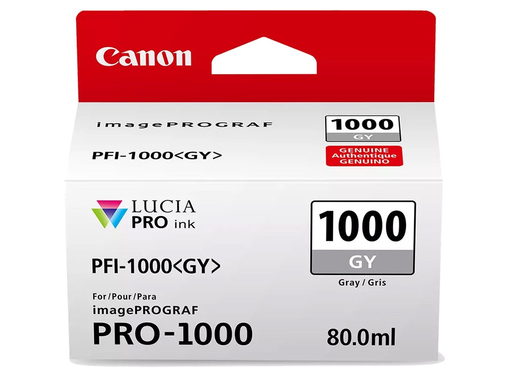 Canon Pfi-1000 Ink Tank Grey