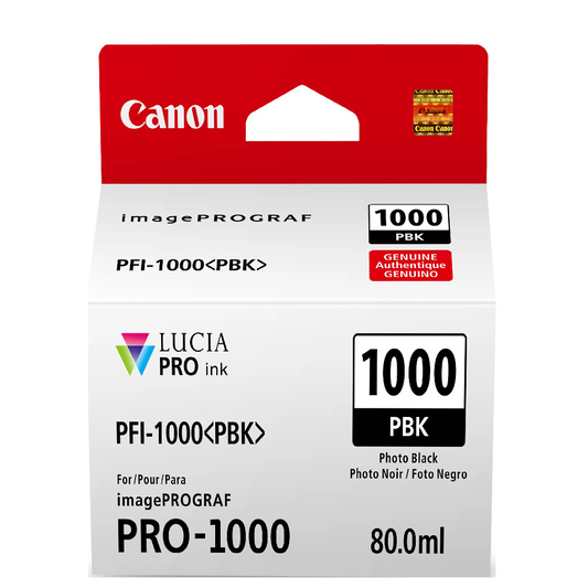 Canon Pfi-1000 Ink Tank Photo Black