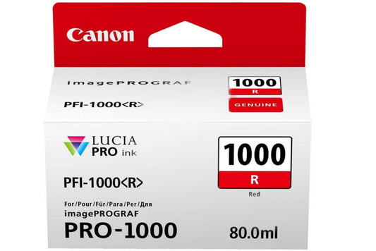 Canon Pfi-1000 Ink Tank Red
