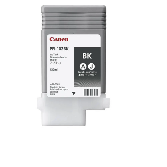 Canon Pfi-102 Ink Tank Black