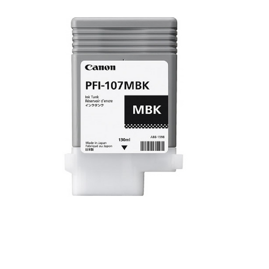 Canon Pfi-107 Ink Tank 130ml Matte Black