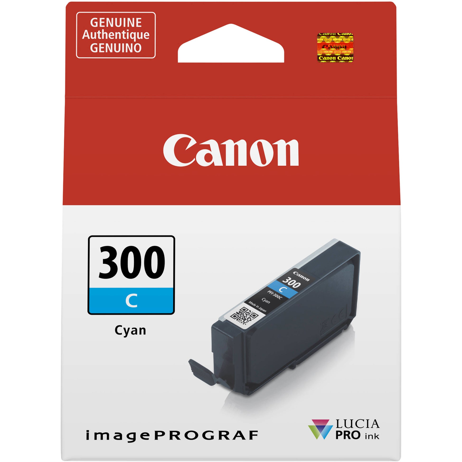 Canon Pfi-300 Ink Tank Cyan