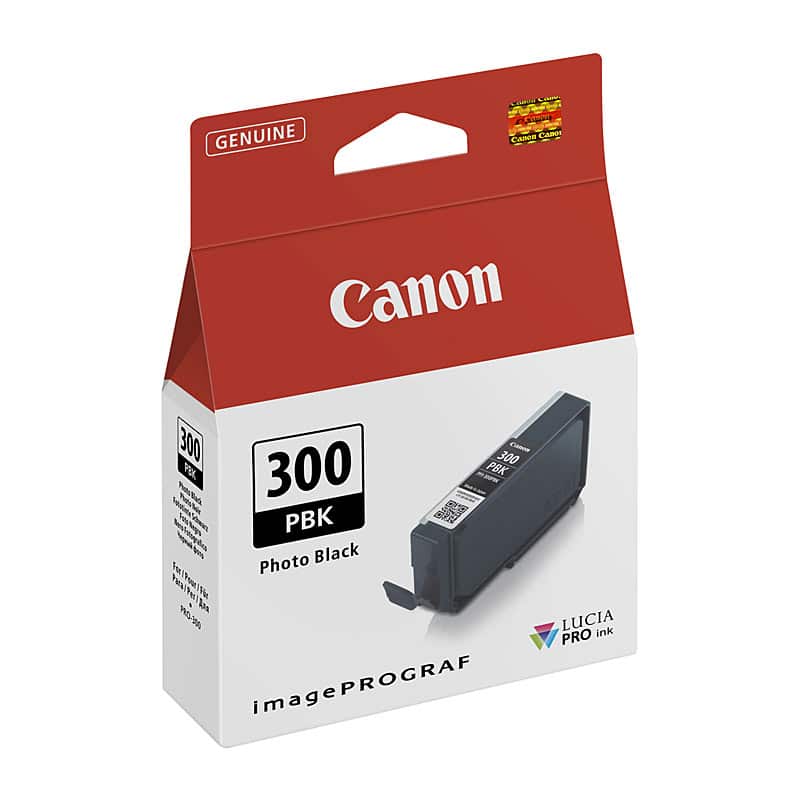 Canon Pfi-300 Ink Tank Photo Black