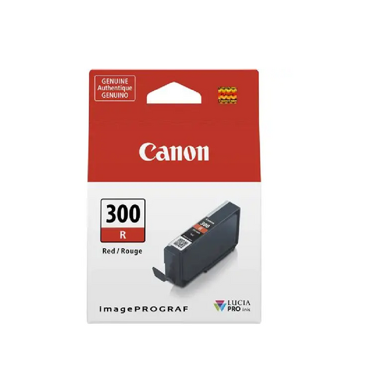 Canon Pfi-300 Ink Tank Red